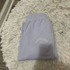 New Balance Kids Lavender Sweatpants